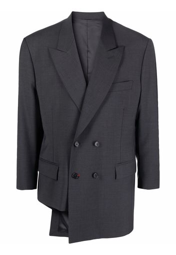 A BETTER MISTAKE Blazer asimmetrico Mistaker - Grigio