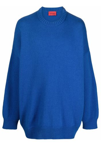 A BETTER MISTAKE Maglione oversize Noise - Blu