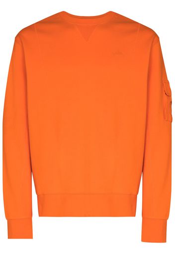 A-COLD-WALL* Essential logo-embroidered sweatshirt - Arancione