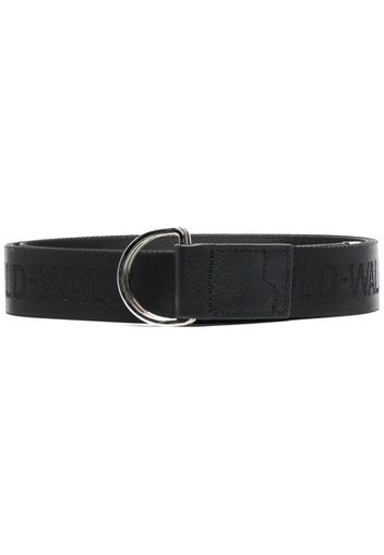 A-COLD-WALL* logo band leather belt - Nero