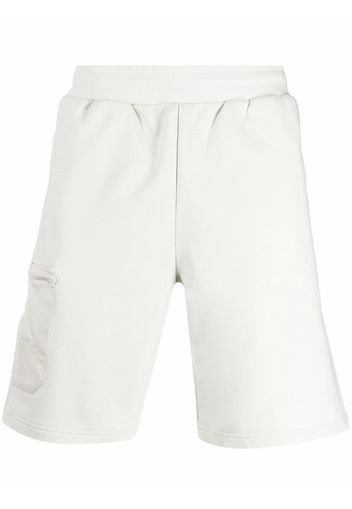 A-COLD-WALL* embroidered logo track shorts - Toni neutri