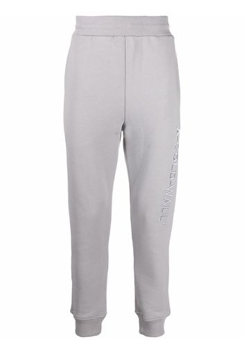 A-COLD-WALL* embossed logo trackpants - Grigio