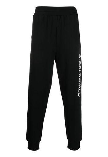 A-COLD-WALL* logo-print track pants - Nero