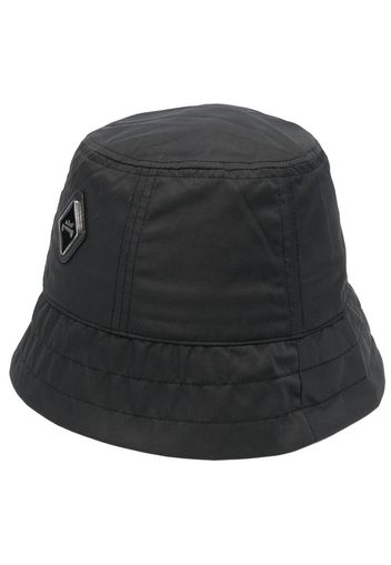 A-COLD-WALL* logo-plaque bucket hat - Nero