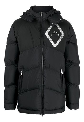 A-COLD-WALL* hooded padded jacket - Nero