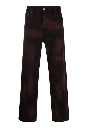 A-COLD-WALL* Jeans dritti a vita alta - Rosso