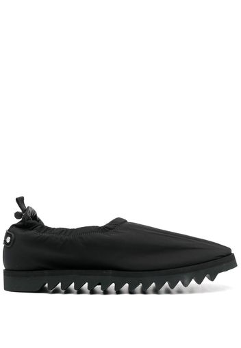 A-COLD-WALL* drawstring slip-on sneakers - Nero