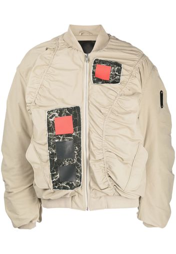 A-COLD-WALL* Bomber con inserti - Marrone