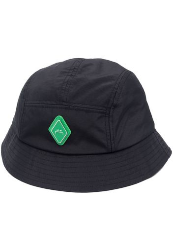 A-COLD-WALL* logo-patch bucket hat - Nero