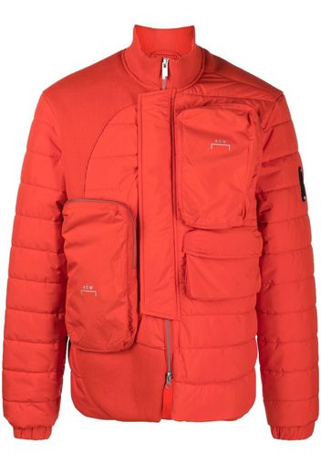 A-COLD-WALL* zip-pocket padded jacket - Arancione