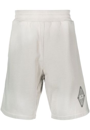 A-COLD-WALL* elasticated-waist track shorts - Grigio