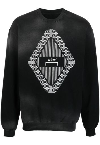 A-COLD-WALL* logo-print sweatshirt - Nero