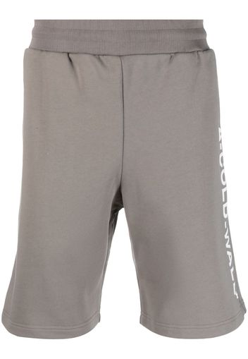 A-COLD-WALL* Essentail logo-print track shorts - Grigio