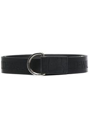 A-COLD-WALL* logo band leather belt - Nero