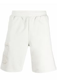 A-COLD-WALL* embroidered logo track shorts - Toni neutri