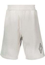 A-COLD-WALL* elasticated-waist track shorts - Grigio