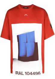 A-COLD-WALL* T-shirt con stampa grafica - Rosso