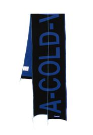 A-COLD-WALL* Fracture scarf - Blu