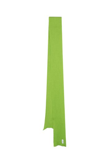 A. ROEGE HOVE Emma cotton knitted scarf - Verde