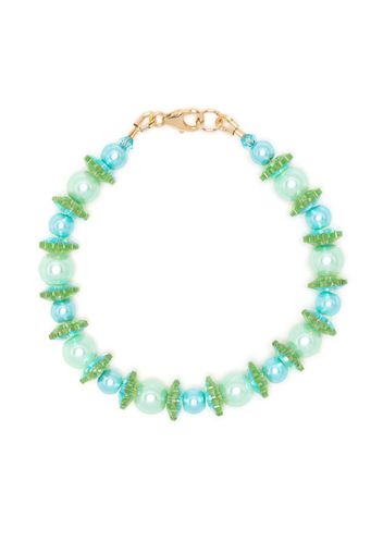 A Sinner in Pearls Bracciale con perline - Verde