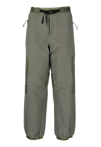 A.A. Spectrum quilted elasticated trousers - Verde