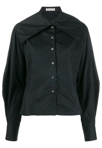 oversizd collar shirt