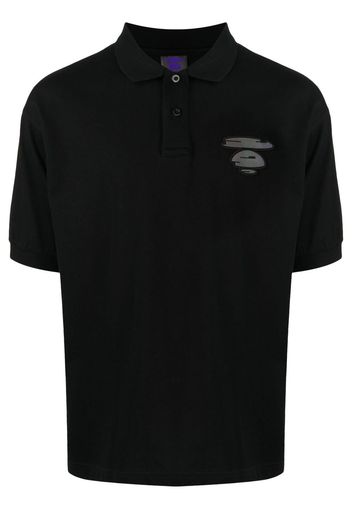 AAPE BY *A BATHING APE® graphic-print polo shirt - Nero