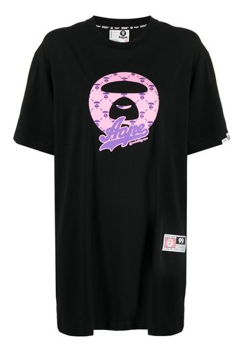 AAPE BY *A BATHING APE® graphic-print jersey T-shirt - Nero