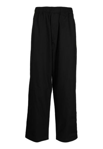 AAPE BY *A BATHING APE® logo-patch elasticated-waist trousers - Nero