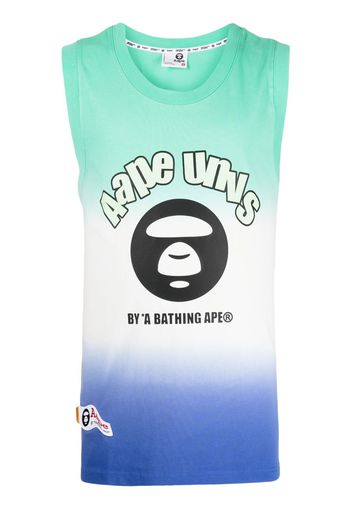 AAPE BY *A BATHING APE® T-shirt smanicata con stampa - Multicolore