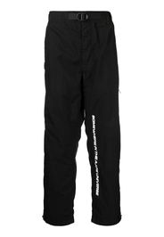 AAPE BY *A BATHING APE® logo-print straight-leg pants - Nero