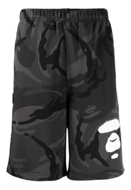 AAPE BY *A BATHING APE® camouflage-print bermuda shorts - Nero