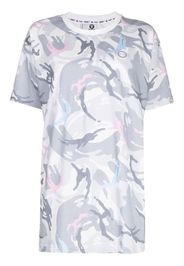 AAPE BY *A BATHING APE® camouflage-pattern cotton T-shirt - Grigio