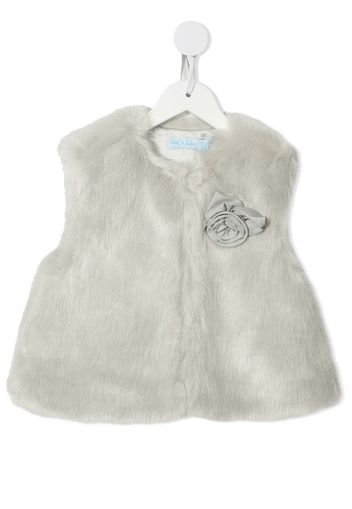 faux fur gilet