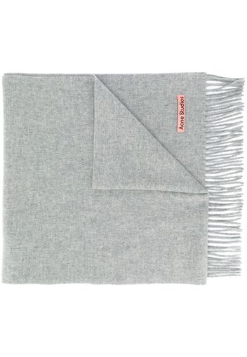 narrow wool scarf