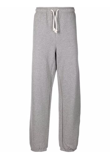 Acne Studios patch-detail cotton sweatpants - Grigio