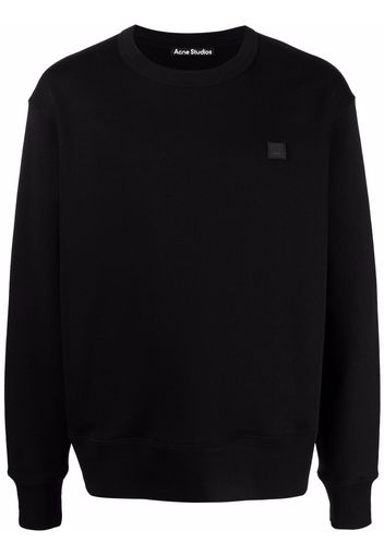 Acne Studios crewneck long-sleeve sweatshirt - Nero