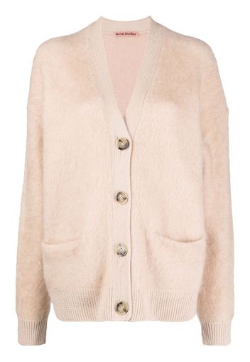 Acne Studios wool-mohair knit cardigan - Toni neutri