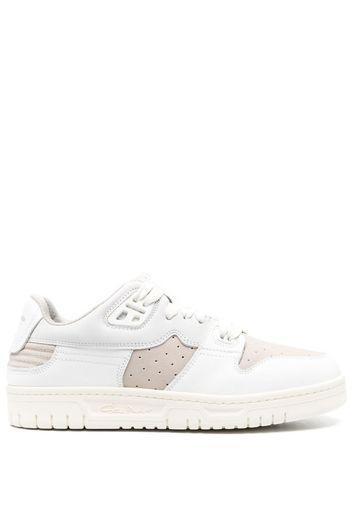 Acne Studios tonal panelled low top sneakers - Bianco