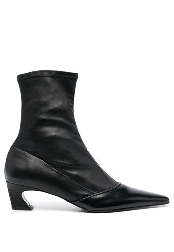 Acne Studios leather ankle boots - Nero