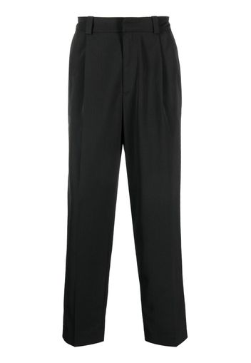 Acne Studios mid-rise tailored trousers - Nero