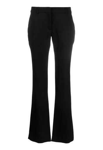 Acne Studios low-rise flared trousers - Nero