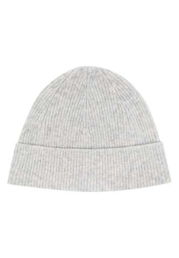 Acne Studios ribbed-knit wool-cashmere beanie - Grigio