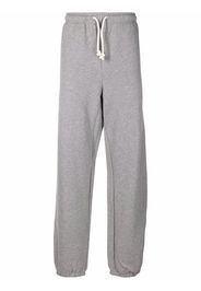 Acne Studios patch-detail cotton sweatpants - Grigio