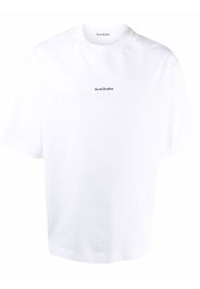 Acne Studios logo-print cotton T-shirt - Bianco