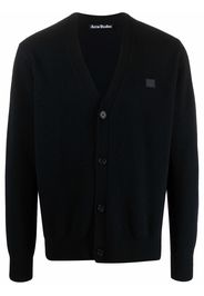 Acne Studios V-neck wool cardigan - Nero