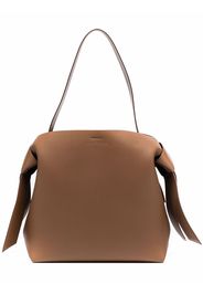 Acne Studios Midi knotted shoulder bag - Marrone