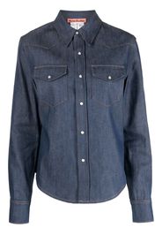 Acne Studios button-up denim shirt - Blu