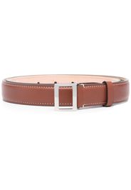 Acne Studios buckle-fastening leather belt - Marrone