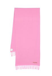 Acne Studios Sciarpa con frange - Rosa